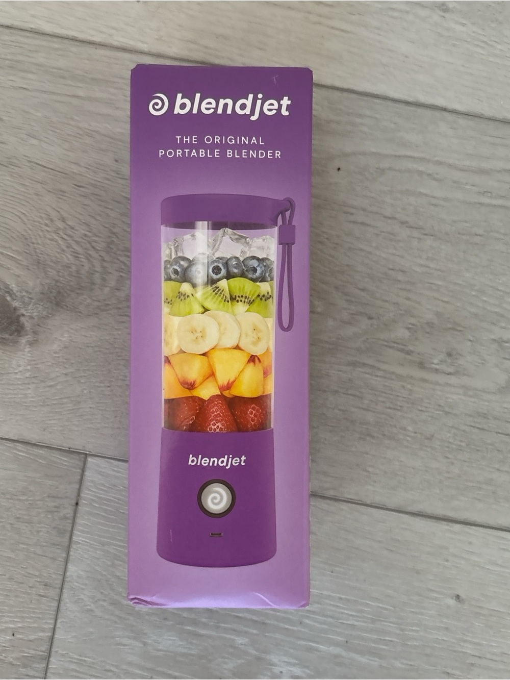 Portable USB-Rechargeable Purple Personal Blender